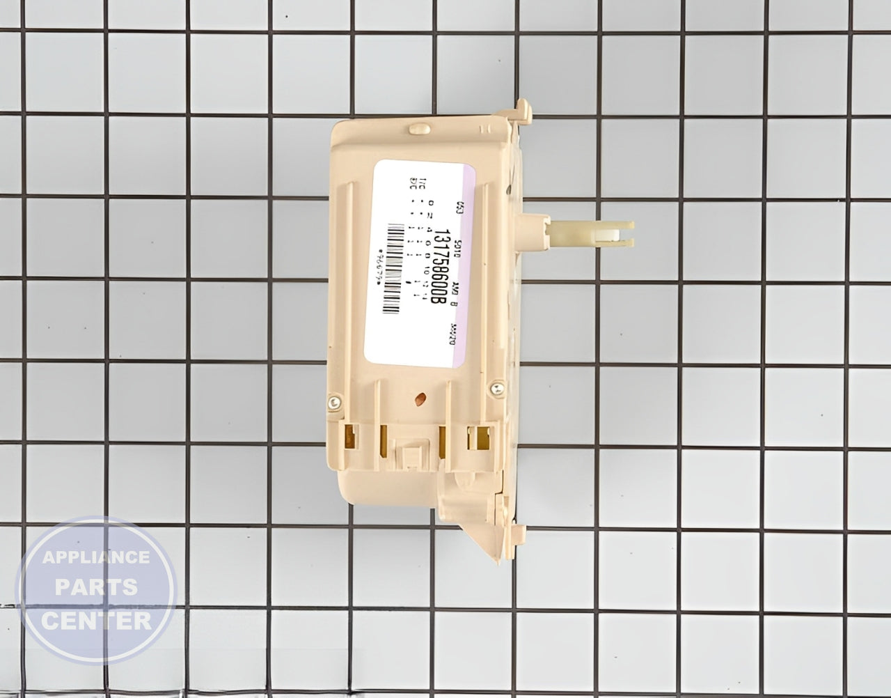TIMER-WASHER WH12X10164 - Side view with Circuit Board specifications