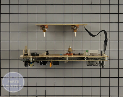 Control Board WH12X10399 - Side view with precise measurements
