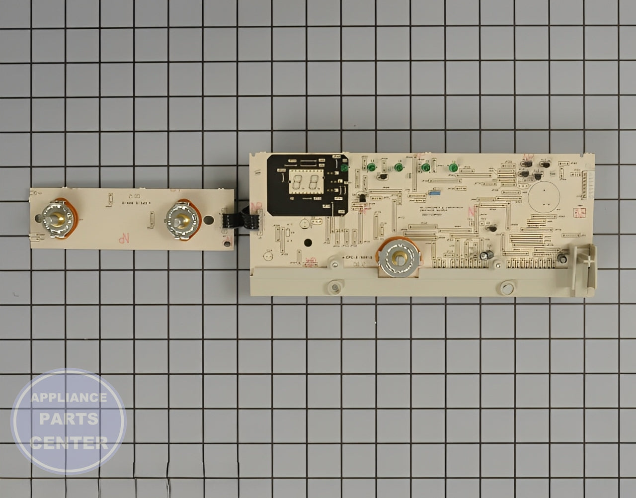 GEH BOARD ASM MOUNTED WH12X10404 - Main view showing circuit board layout for GEH Washing Machine