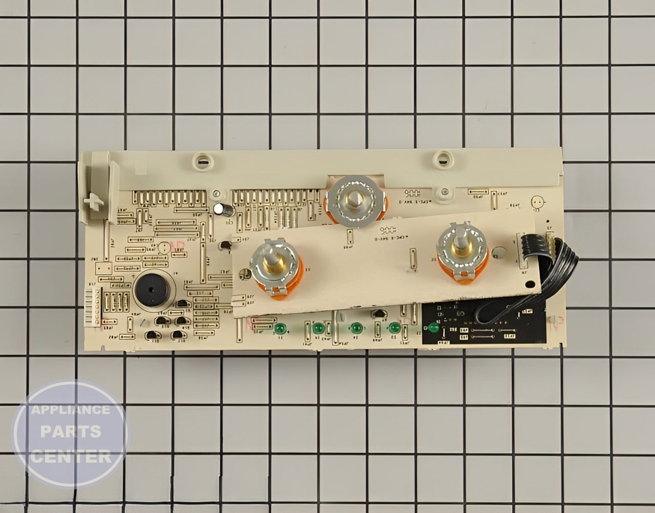 GE Main Control Board WH12X10439 - Main view showing circuit board for GE washing machines