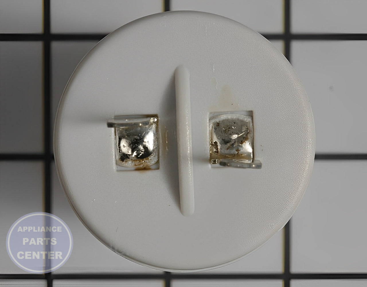 GE WASHER CAPACITOR WH12X10462 - Detailed view of high-quality capacitor