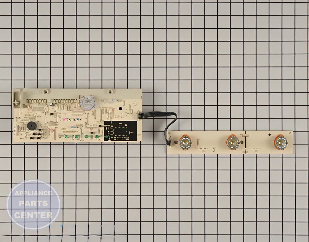 GE Main Control Board WH12X10475 - Main view showing advanced circuit features for XLWB7000G0WW model