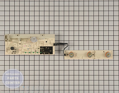 GE Main Control Board WH12X10475 - Main view showing advanced circuit features for XLWB7000G0WW model