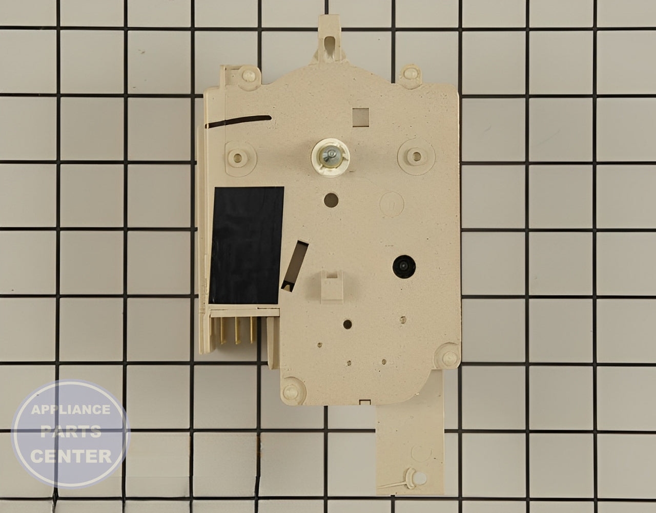GE WASHER TIMER CONTROL ASSEMBLY WH12X10478 - Detailed view of Circuit Board & Timer