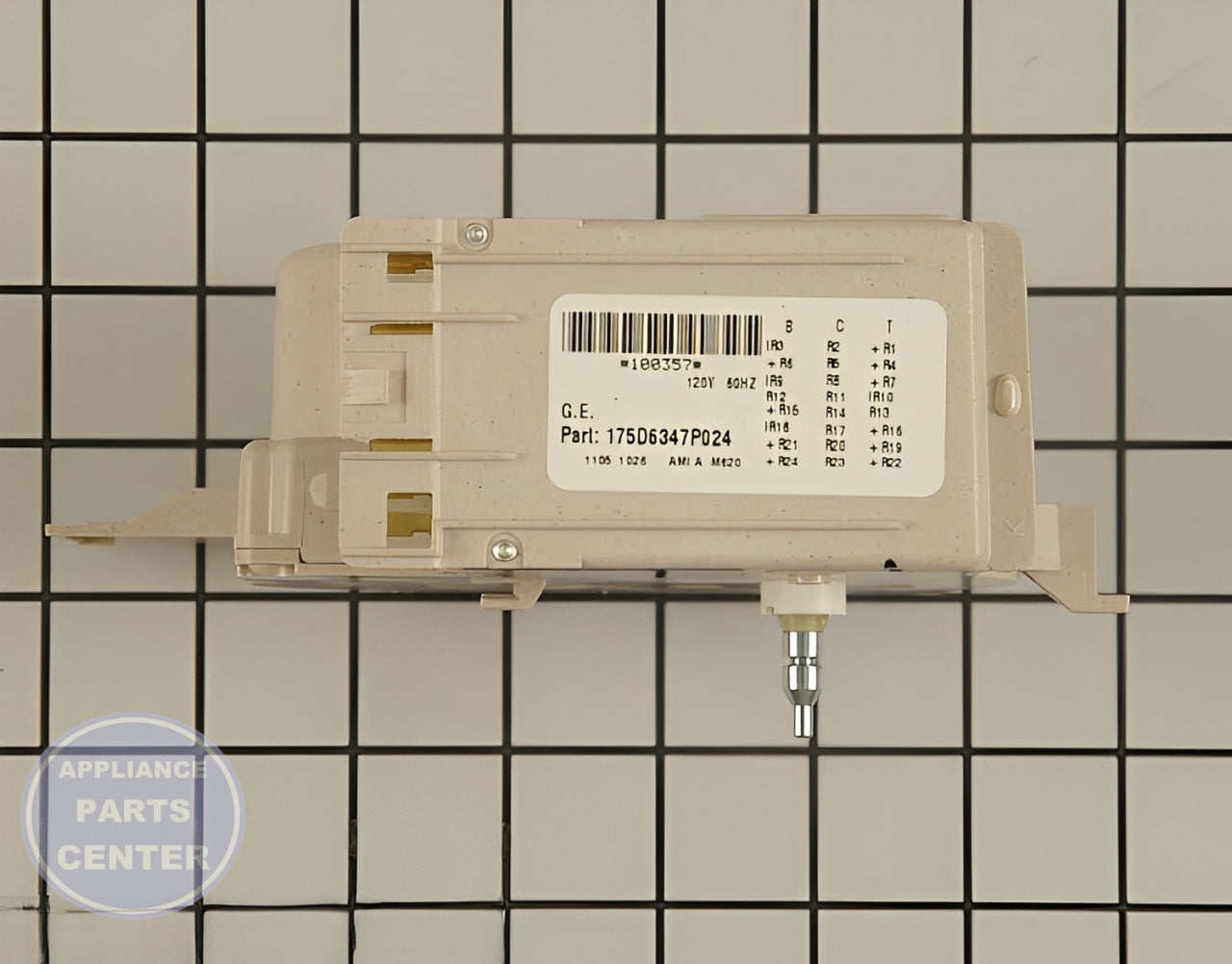 GE WASHER TIMER CONTROL ASSEMBLY WH12X10478 - Main view showing durable Circuit Board for GE Model XYZ