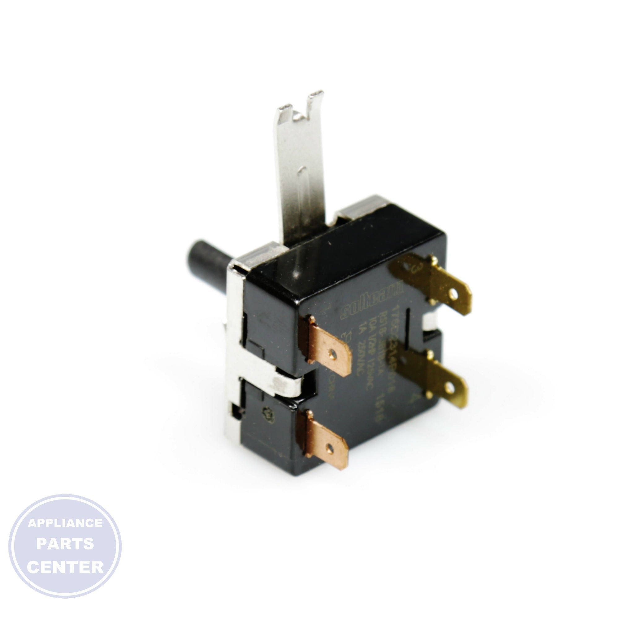 GEH SWITCH ROTARY WH12X10498 - Installation in GEH model showing key mounting points