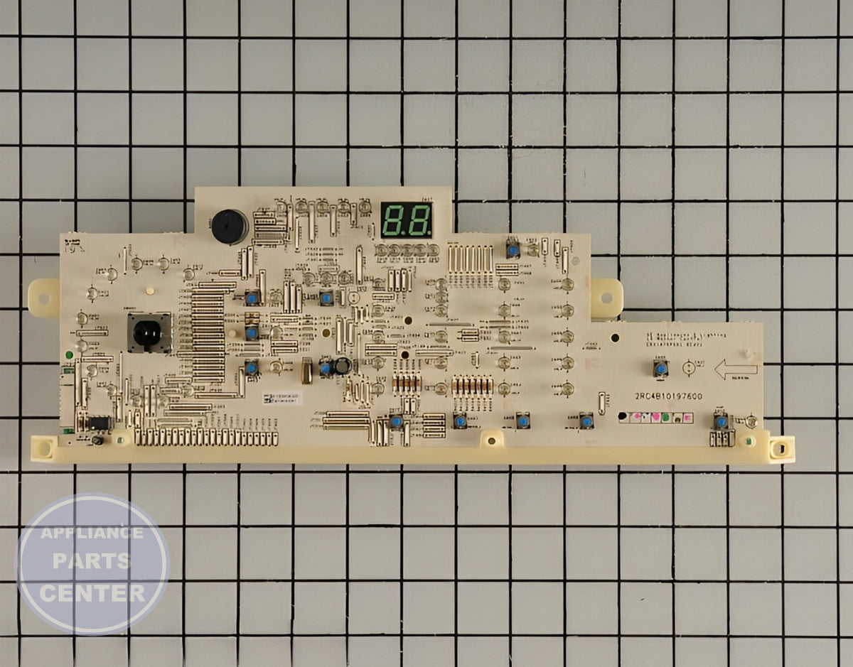 GE Control Board WH12X10613 - Main view showing circuit board for GE Washing Machine models