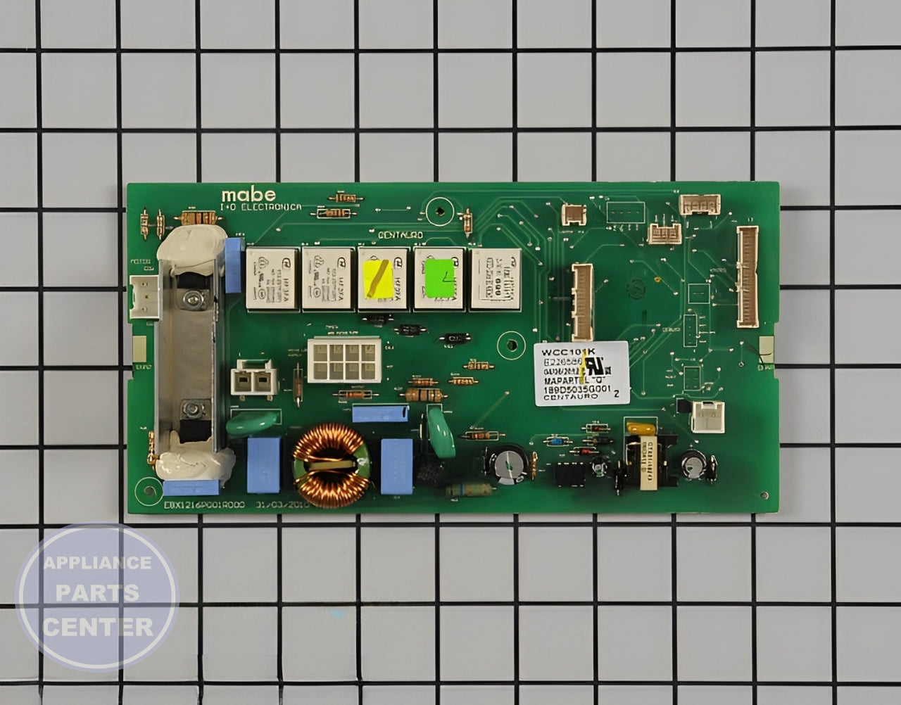 GE WASHER CONTROL BOARD WH12X20274 - Main view showing timer functionality for GEN Washer/Dryer Combo