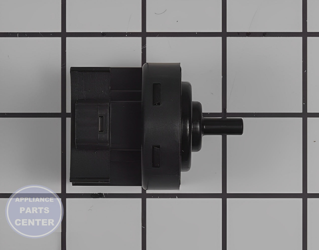 GE WASHER PRESSURE SWITCH WH12X20898 - Side view with 10 lbs capacity