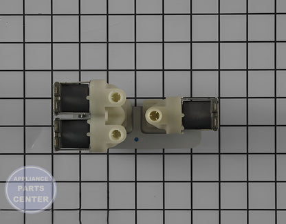 GE WASHER 2-IN-3 OUT WATER VALVE WH13X10029 - Detailed view of Valve & Float assembly