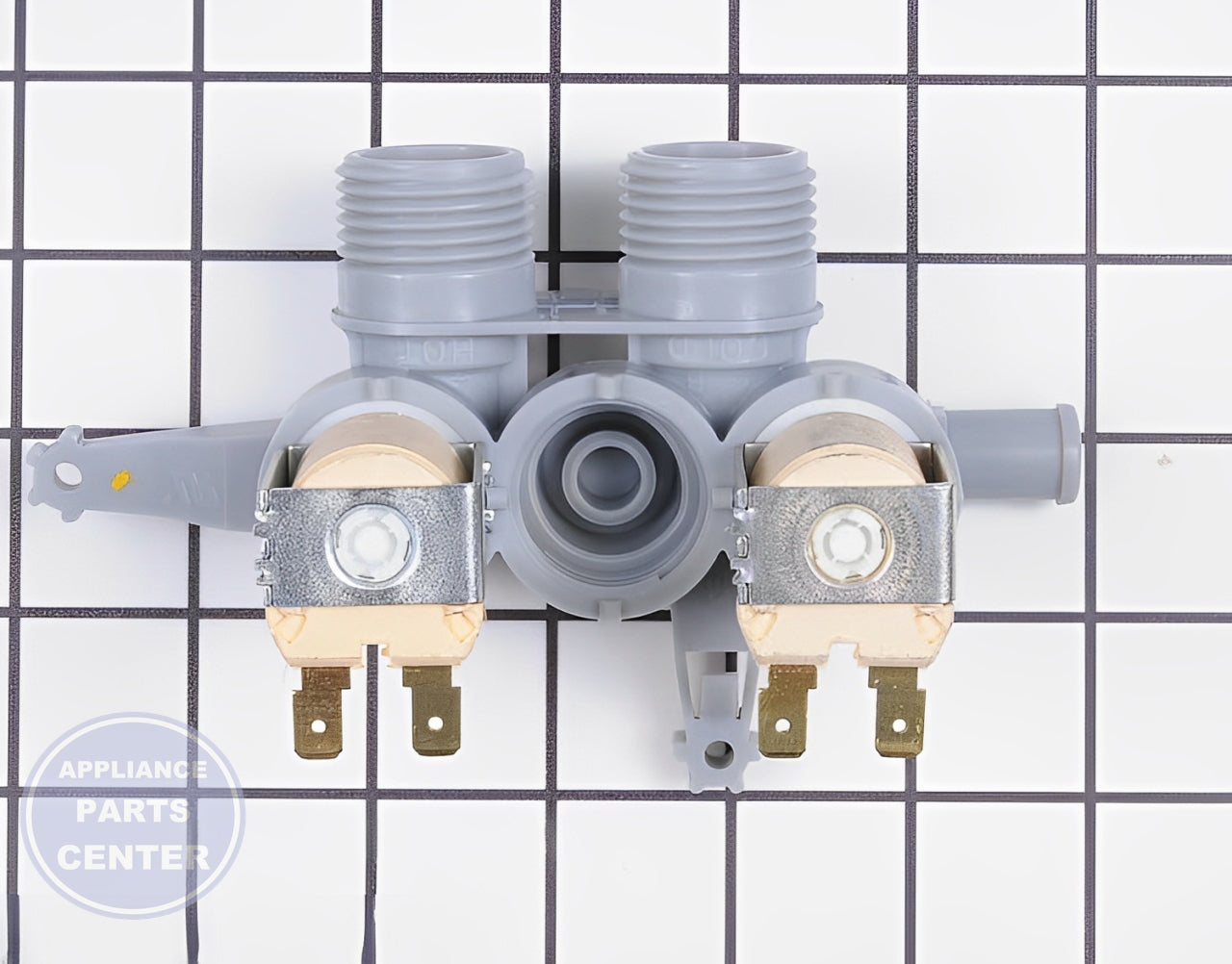 GE WASHER TRIPLE WATER VALVE WH13X10037 - Main view showing water flow control for GEN Washing Machine