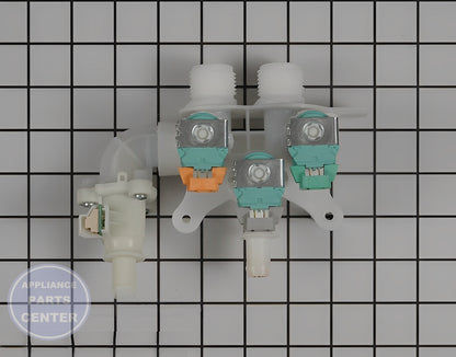 GE Water Inlet Valve WH13X10066 - Main view showing Valve & Float for GE GTWN4250D0WS