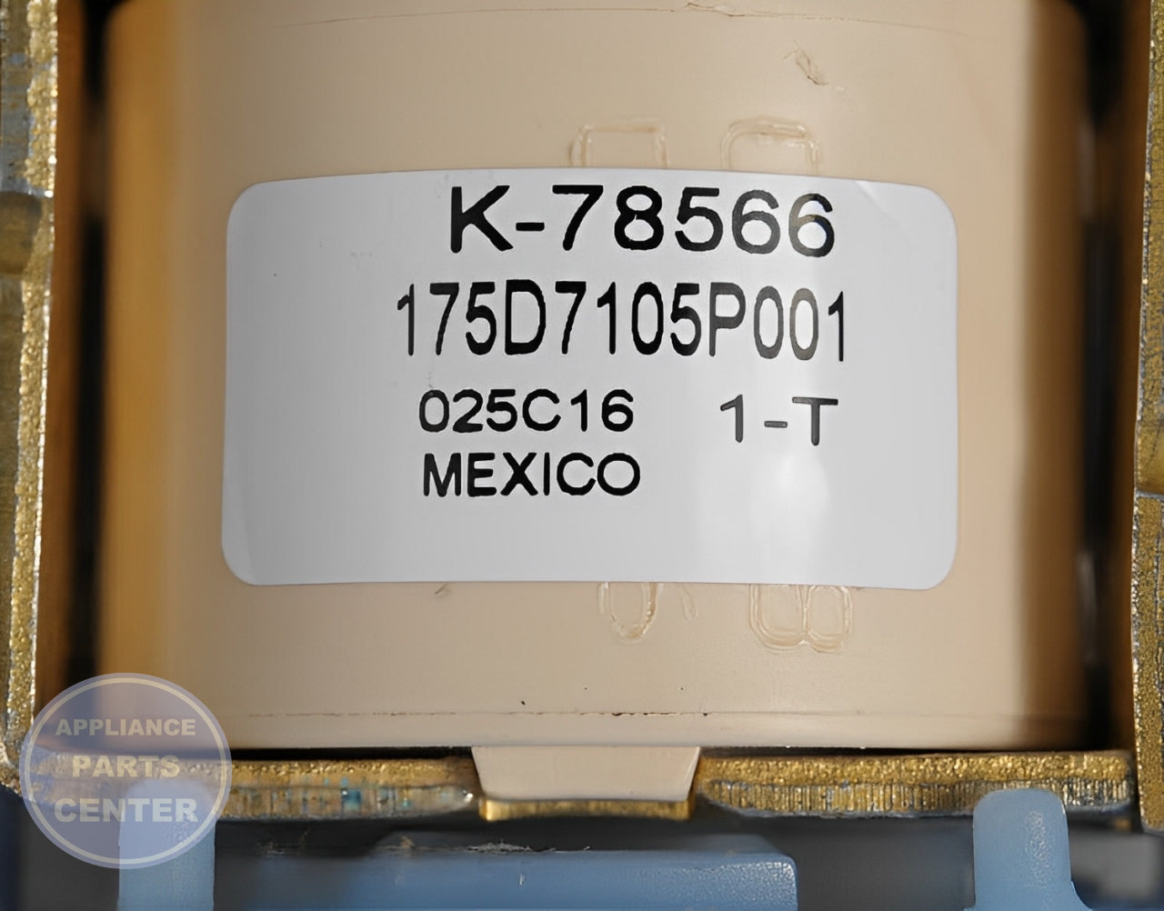 GE WASHER WATER INLET VALVE WH13X22720 - Detailed view of valve & float assembly