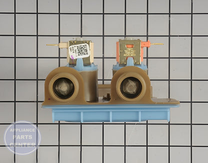 GE WASHER GASKET ASSEMBLY WATER VALVE WH13X26534 - Detailed view of valve & float assembly