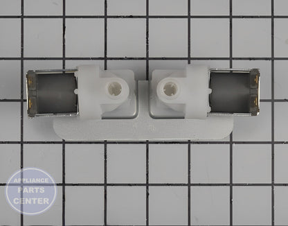 GE WASHER WATER VALVE WH13X27295 - Detailed view of valve & float assembly