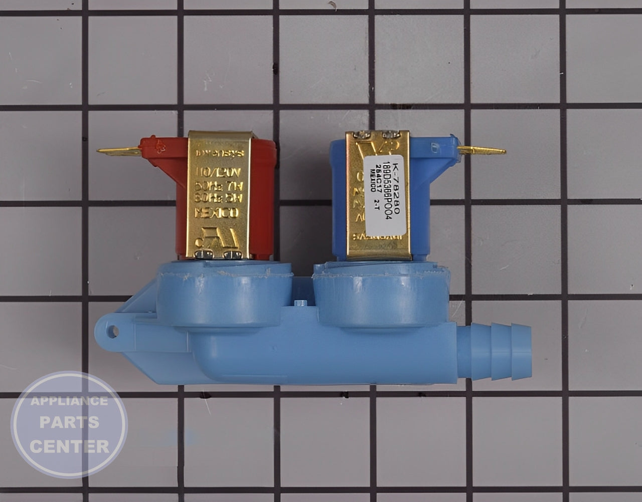 GE WASHER DRYER WATER INLET VALVE WH13X27314 - Detailed view of high-quality valve & float assembly