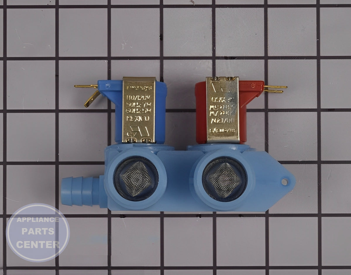 GE WASHER DRYER WATER INLET VALVE WH13X27314 - Main view showing valve & float for GEN Washer/Dryer Combo
