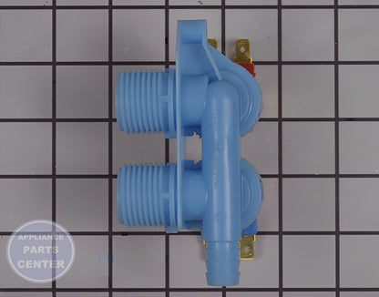 GE WASHER DRYER WATER INLET VALVE WH13X27314 - Installation in GEN Washer/Dryer Combo showing key mounting points