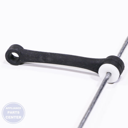 GEH ROD ASSEMBLY FRONT WH16X10148 - Installation in GEH XYZ model showing key mounting points