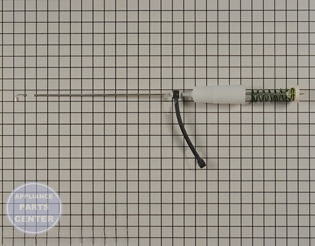 GE WASHER REAR ROD ASSEMBLY WH16X10150 - Detailed view of shock absorption capability