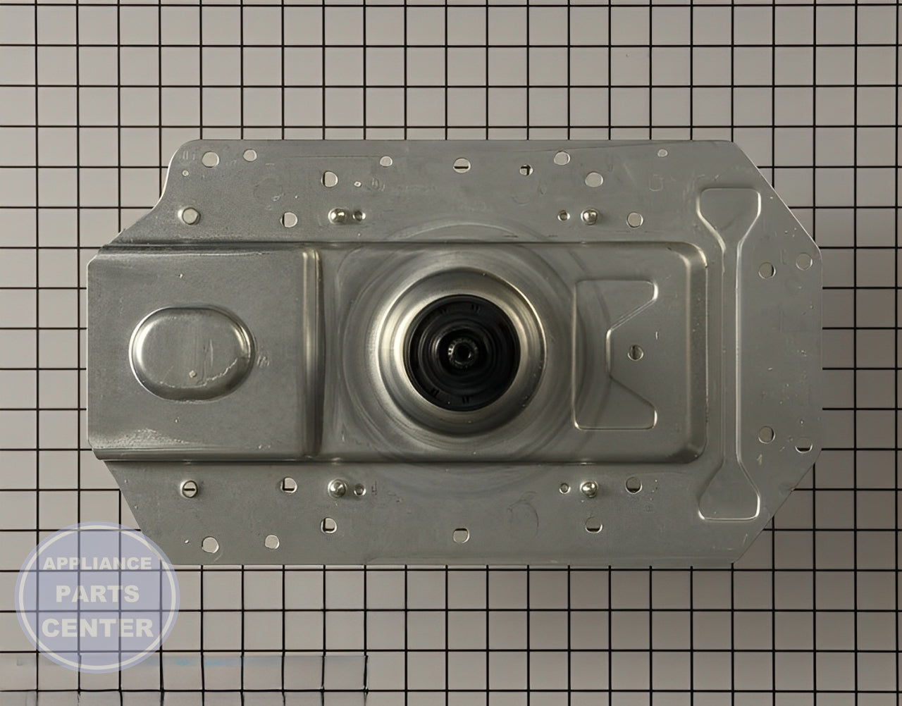 GE WASHER SUPPORT KIT ASSEMBLY WH16X10185 - Side view with precise measurements