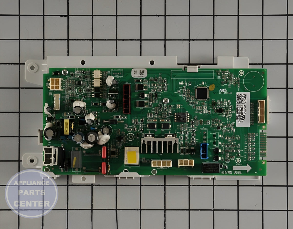 GE WASHER SUPPORT AND CONTROL BOARD ASSEMBLY WH16X27251 - Main view showing precise control for GE models