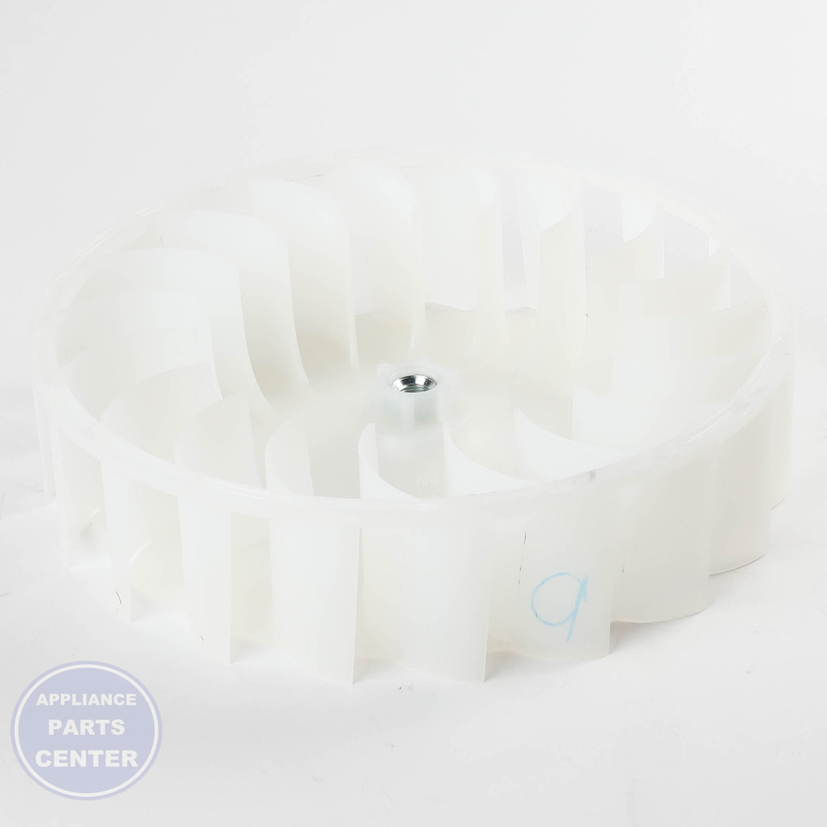 GEH BLOWER WHEEL WH16X34317 - Main view showing efficient airflow for GEH models