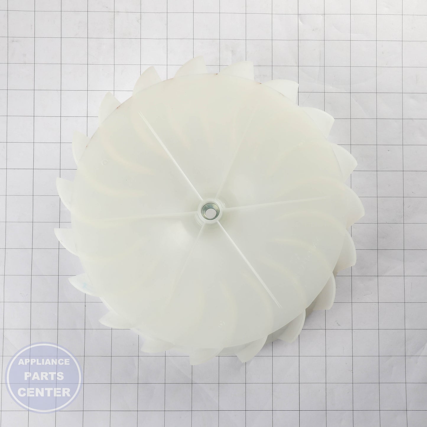 GEH BLOWER WHEEL WH16X34317 - Installation in GEH model showcasing key mounting points
