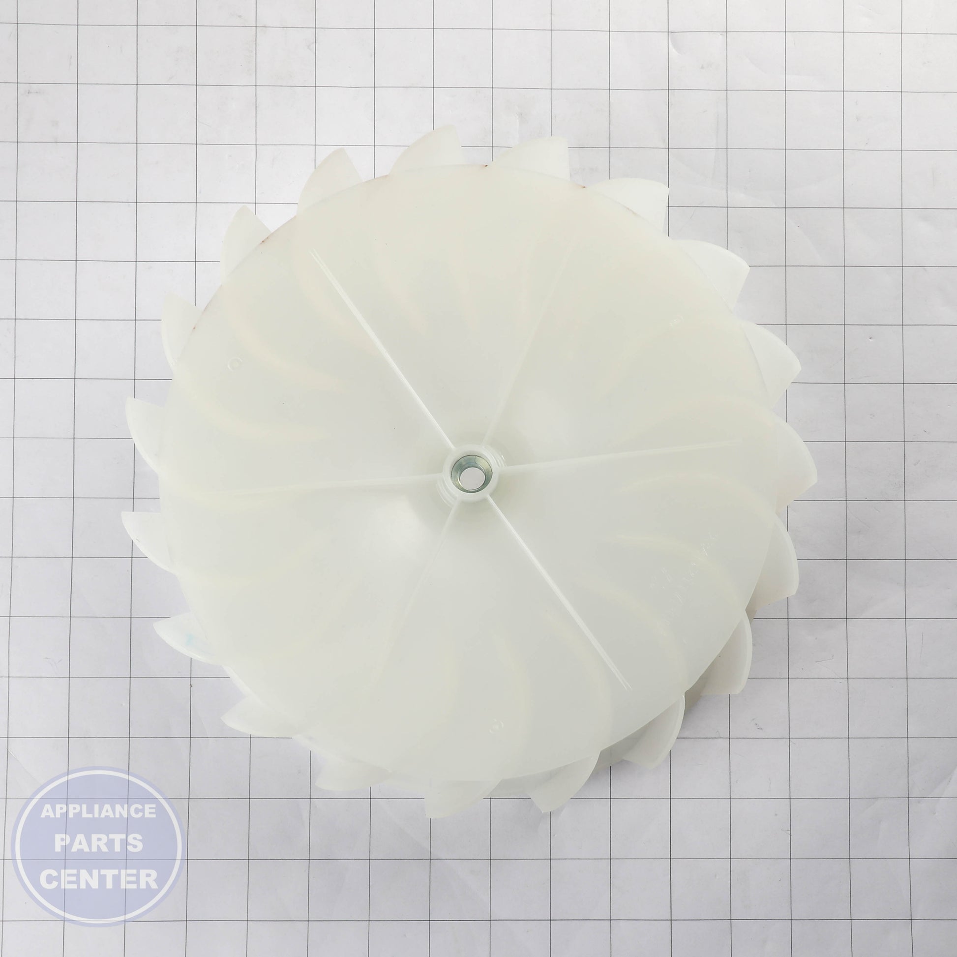 GEH BLOWER WHEEL WH16X34317 - Installation in GEH model showcasing key mounting points