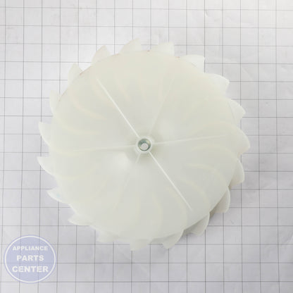 GEH BLOWER WHEEL WH16X34317 - Installation in GEH model showcasing key mounting points
