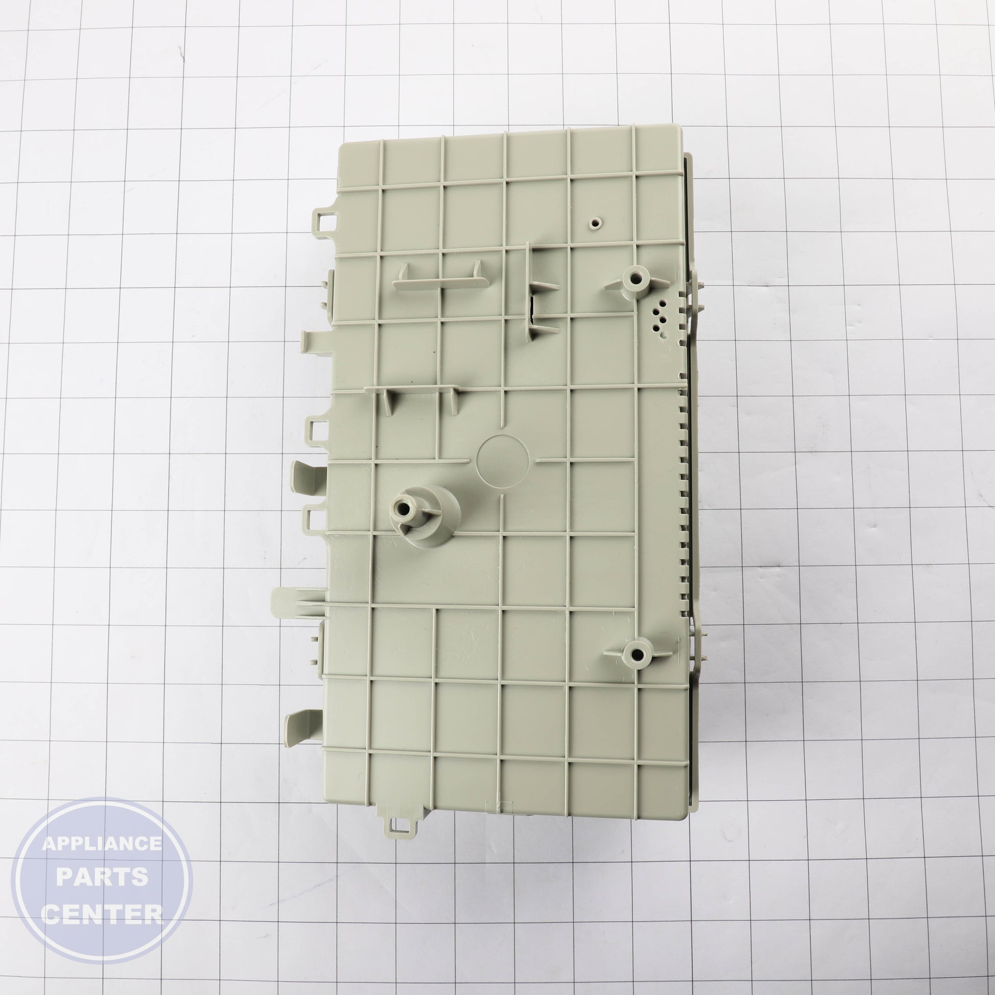 POWER BOARD ASM WH18X28357 - Side view with precise measurements