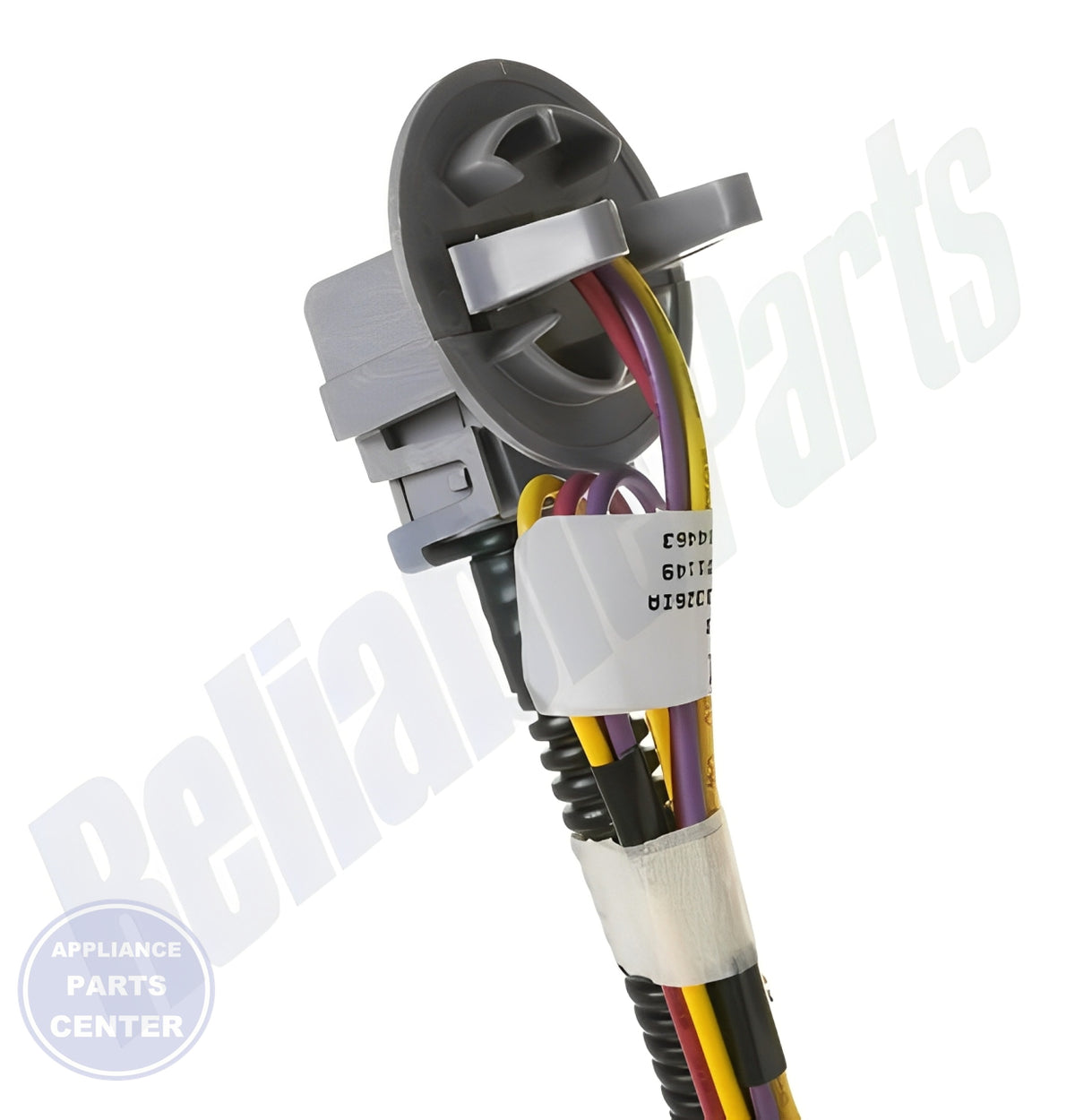 GE WASHER WIRE HARNESS LID LOCK WH19X24141 - Detailed view of secure attachment