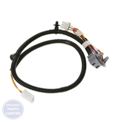 GE WASHER WIRE HARNESS LID LOCK WH19X24141 - Installation in GEN models showing locking points