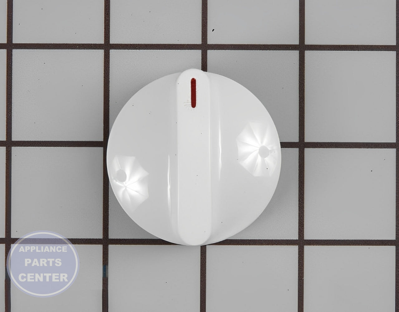 GE DRYER CONTROL KNOB WH1X2721 - Main view showing dial and button for GE Dryer models