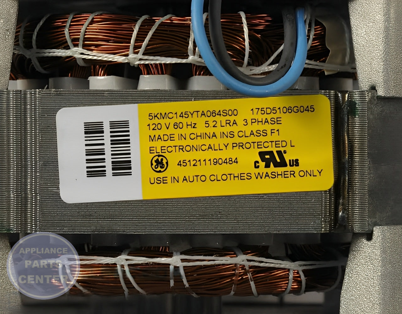 Drive Motor WH20X10058 - Detailed view of durable technical specifications