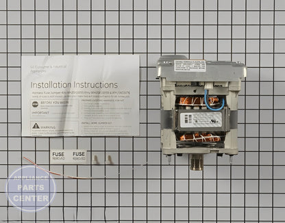 GE Drive Motor WH20X10093 - Main view showing durable construction for GE and Hotpoint models