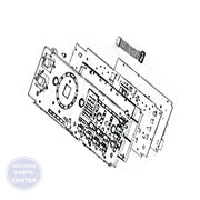 GEH UI & CONTROL BOARD RX231 - Main view showing advanced functionality for specific models