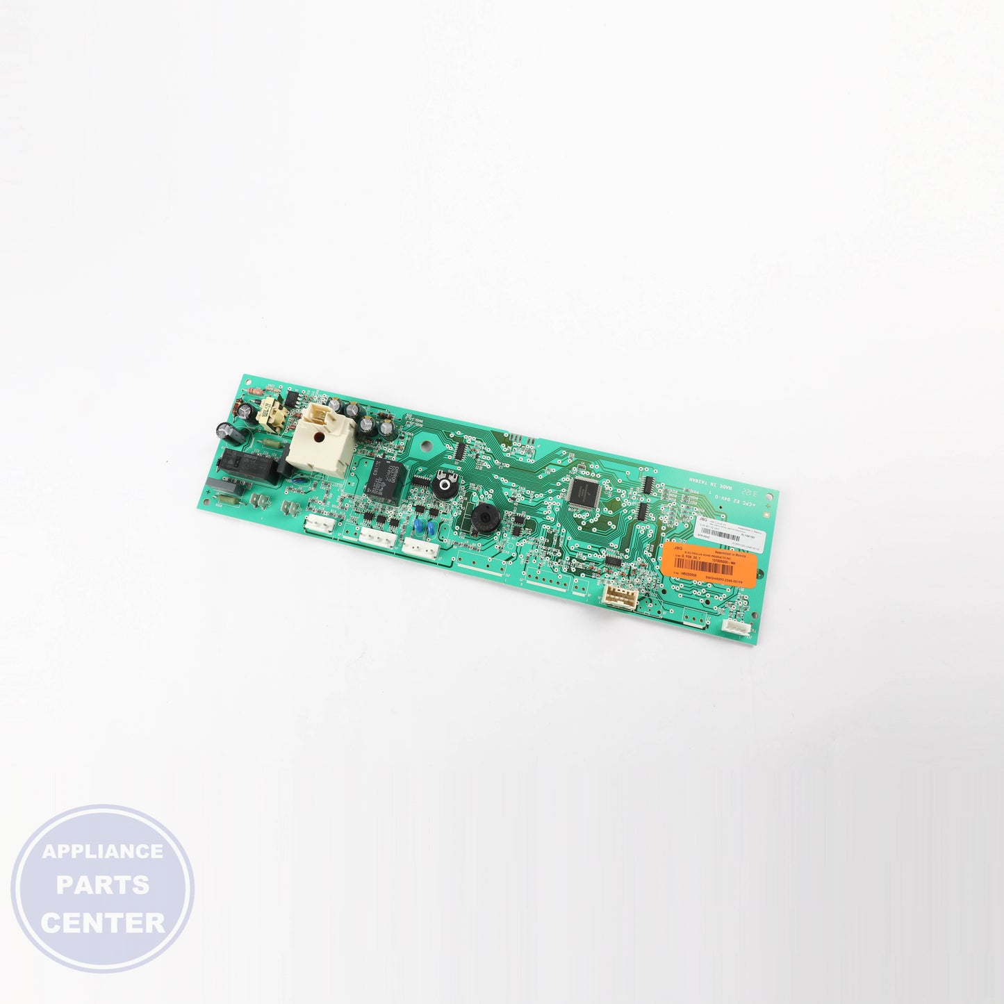 CONTROL BOARD WH22X30717 - Side view with exact measurements