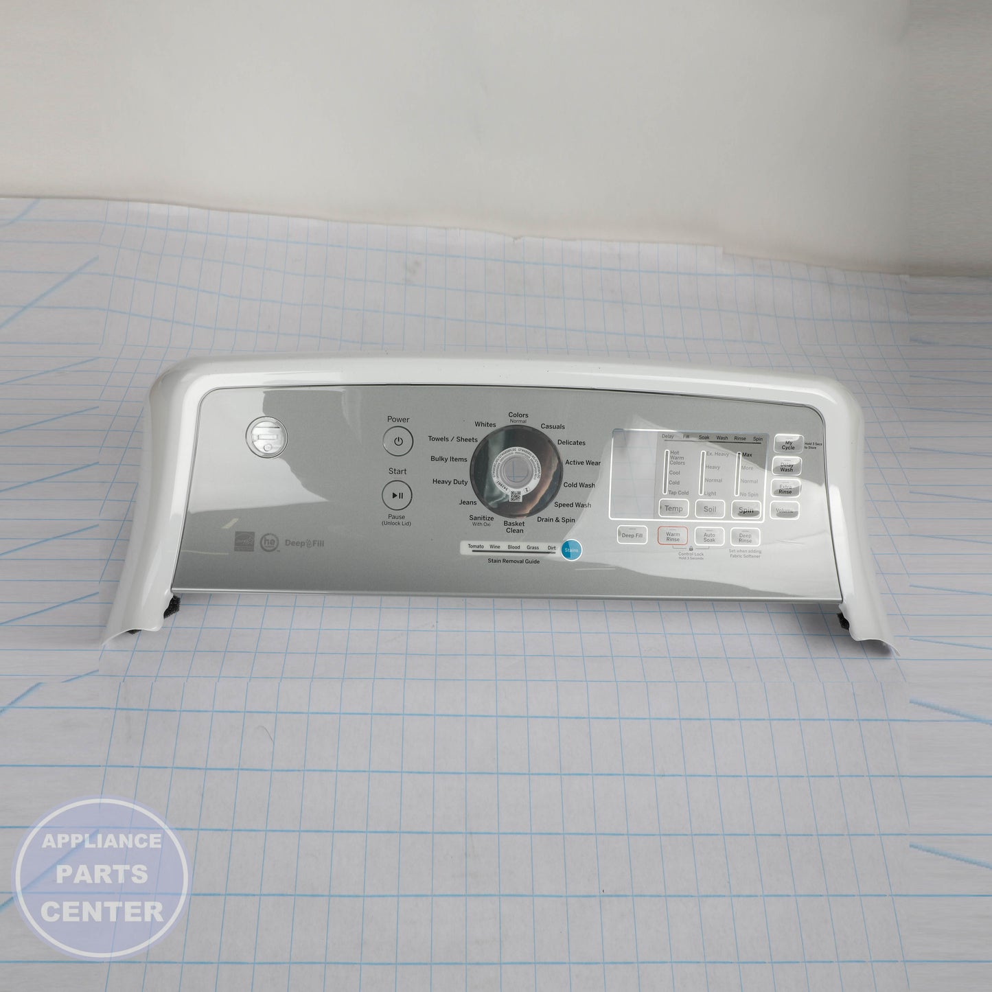 GEH CONTROL PANEL 680/685 WHITE WH22X31917 - Main view showing sleek design for specific models