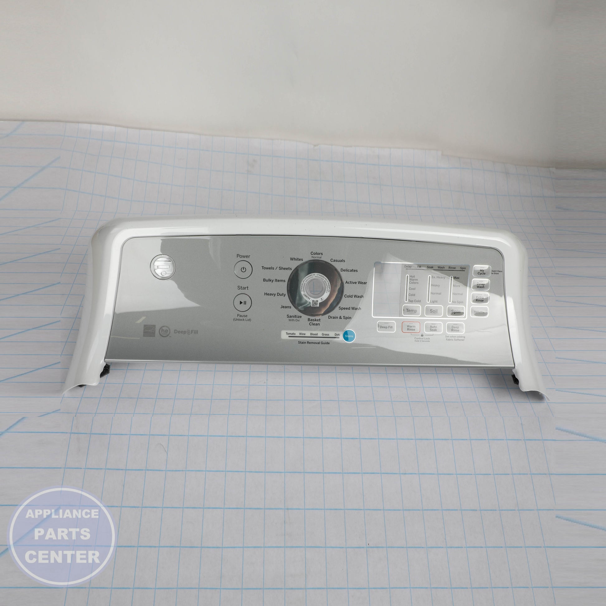 GEH CONTROL PANEL 680/685 WHITE WH22X31917 - Main view showing sleek design for specific models