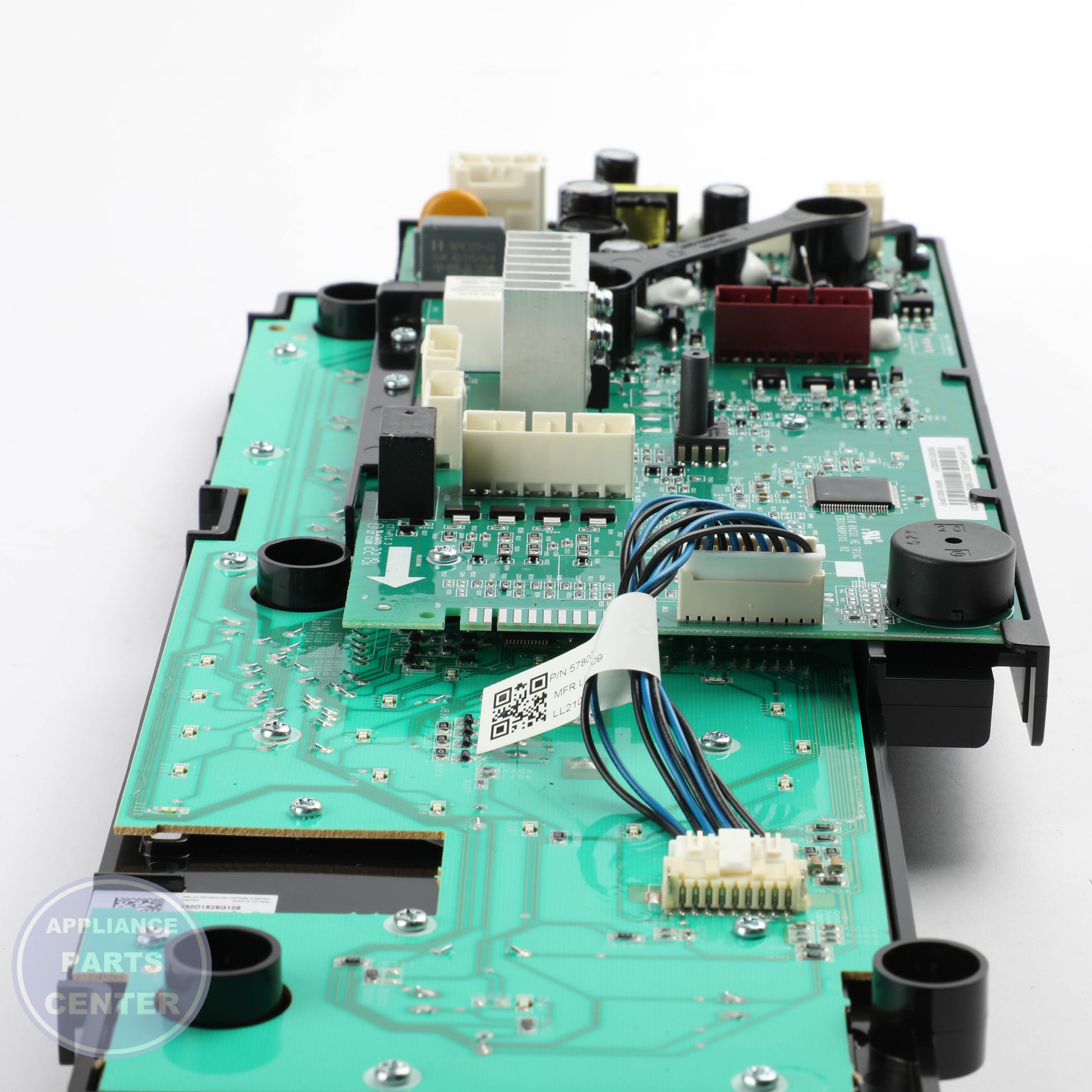 MAIN-UI CONTROL BOARD WH22X35757 - Side view with precise measurements