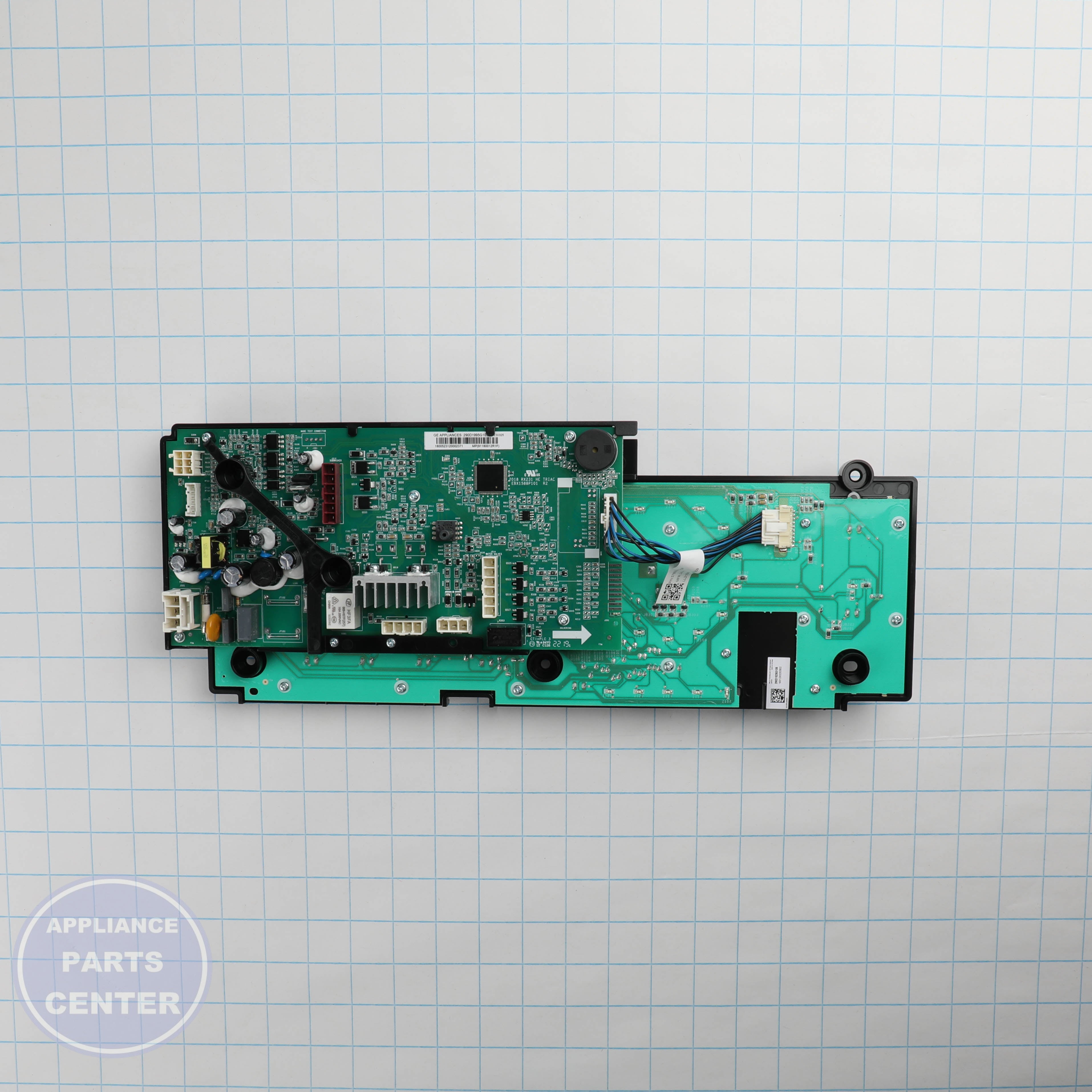 GEH MAIN-UI CONTROL BOARD WH22X35757 - Installation in GEH model, showcasing mounting points