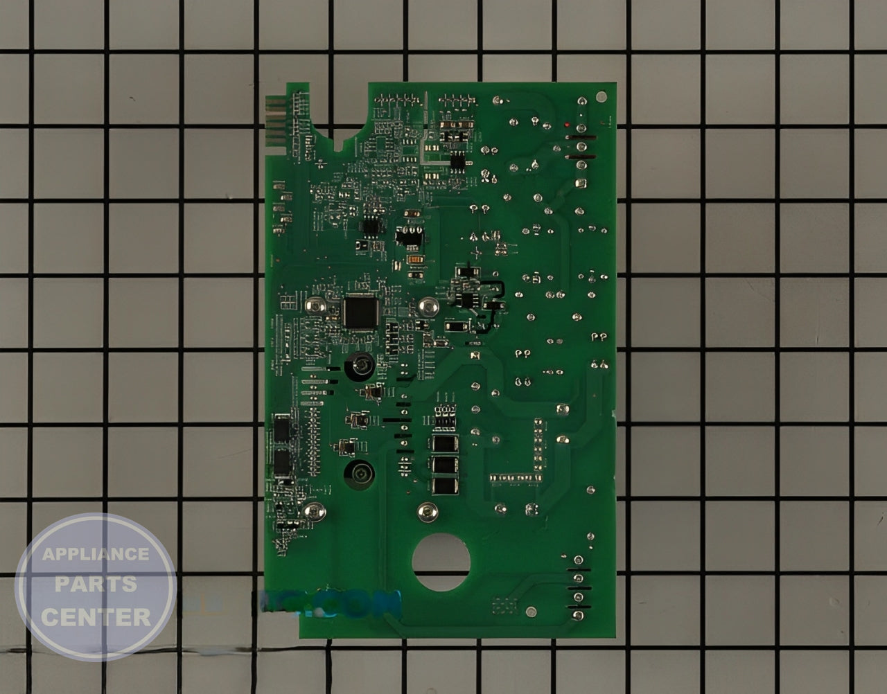 GE WASHER INVERTER CONTROL BOARD WH22X35837 - Detailed view of circuit board & timer