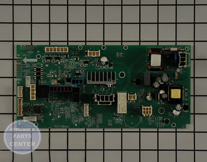 GE WASHER MAIN CONTROL BOARD FLW LE WITH INSTRUCTION - Main view showing circuit board for GEN Washing Machine