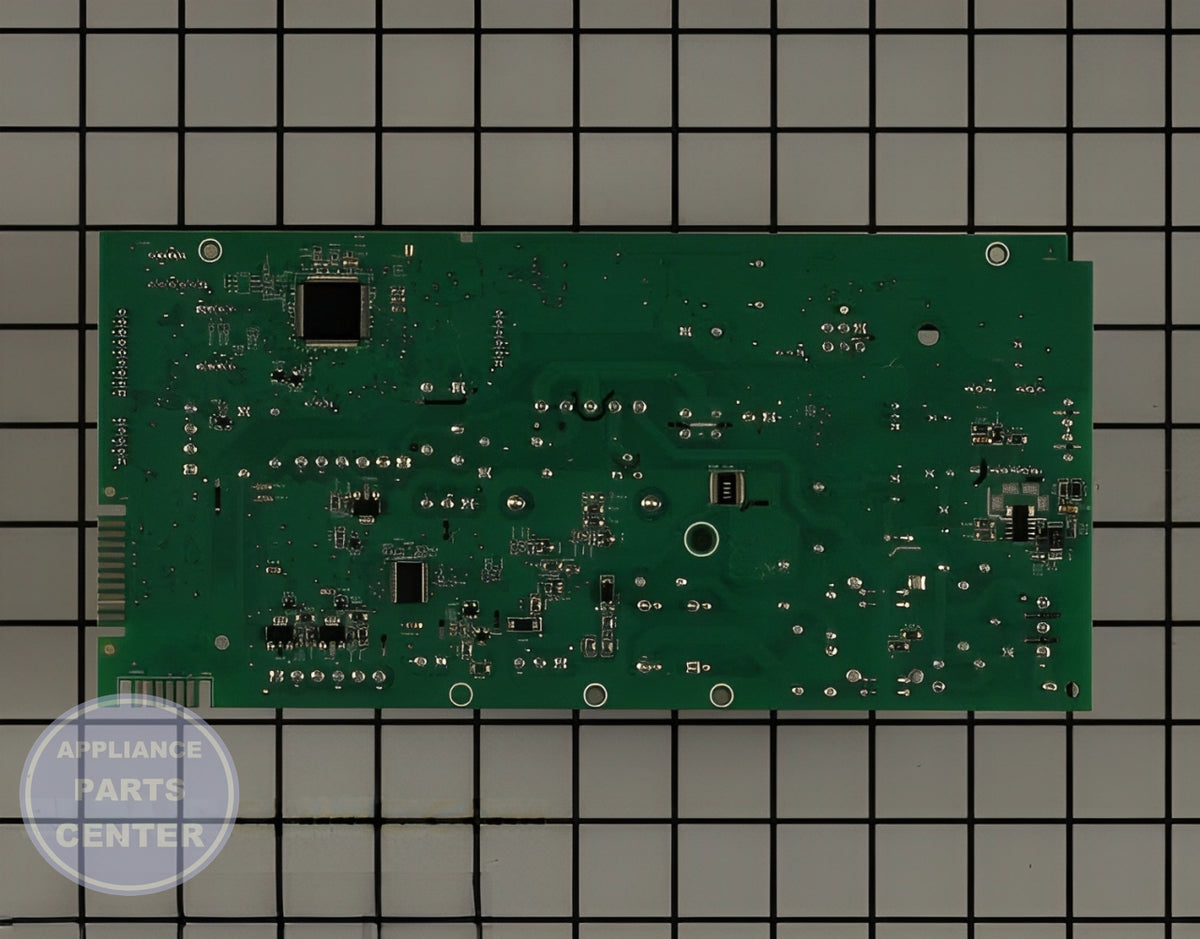 GE WASHER MAIN CONTROL BOARD WH22X37840 - Detailed view of the circuit board
