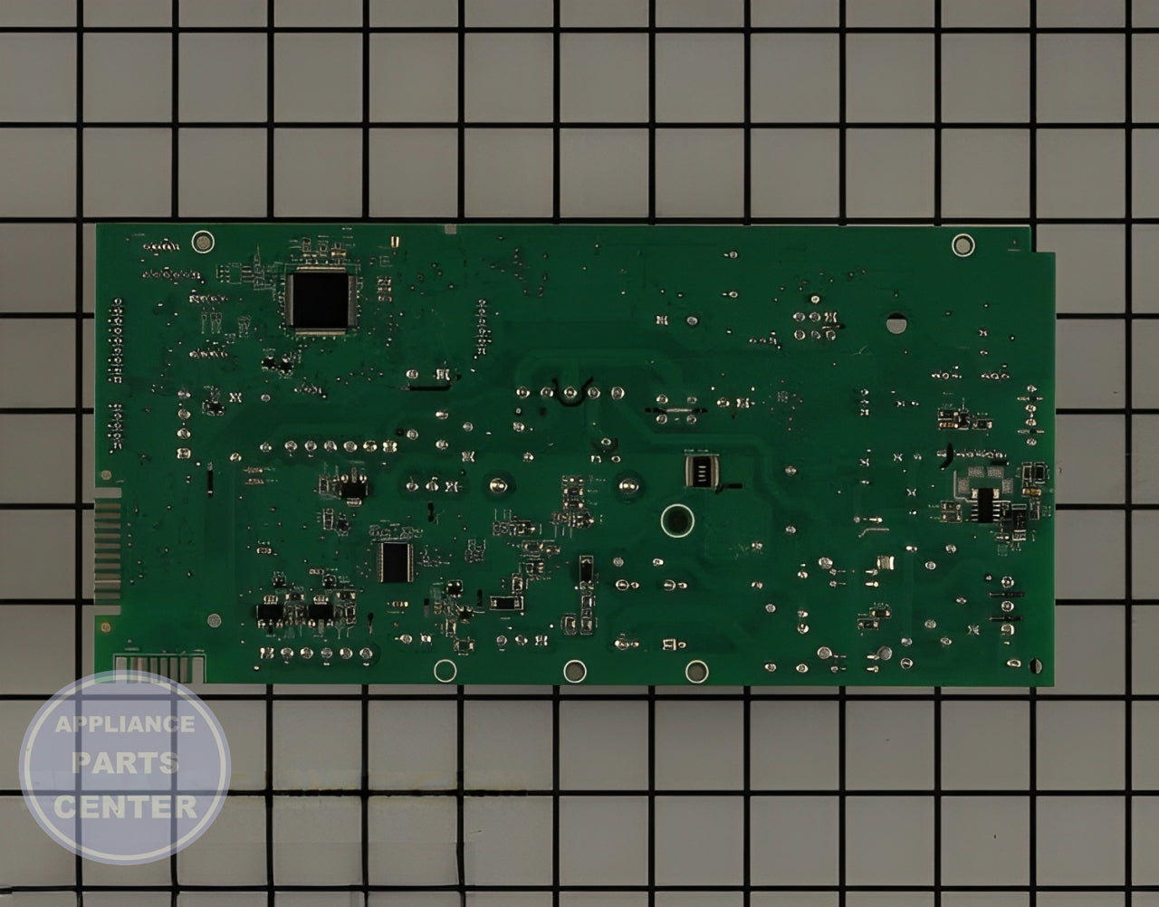 GE WASHER MAIN CONTROL BOARD WH22X37840 - Detailed view of the circuit board