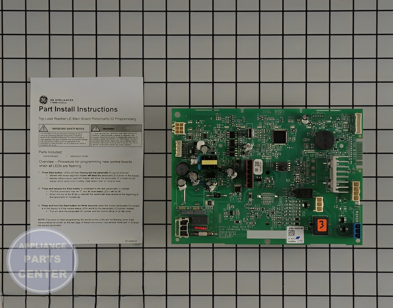 GE MAIN CONTROL BOARD WH22X38441 - Main view showing precise control for GEN models