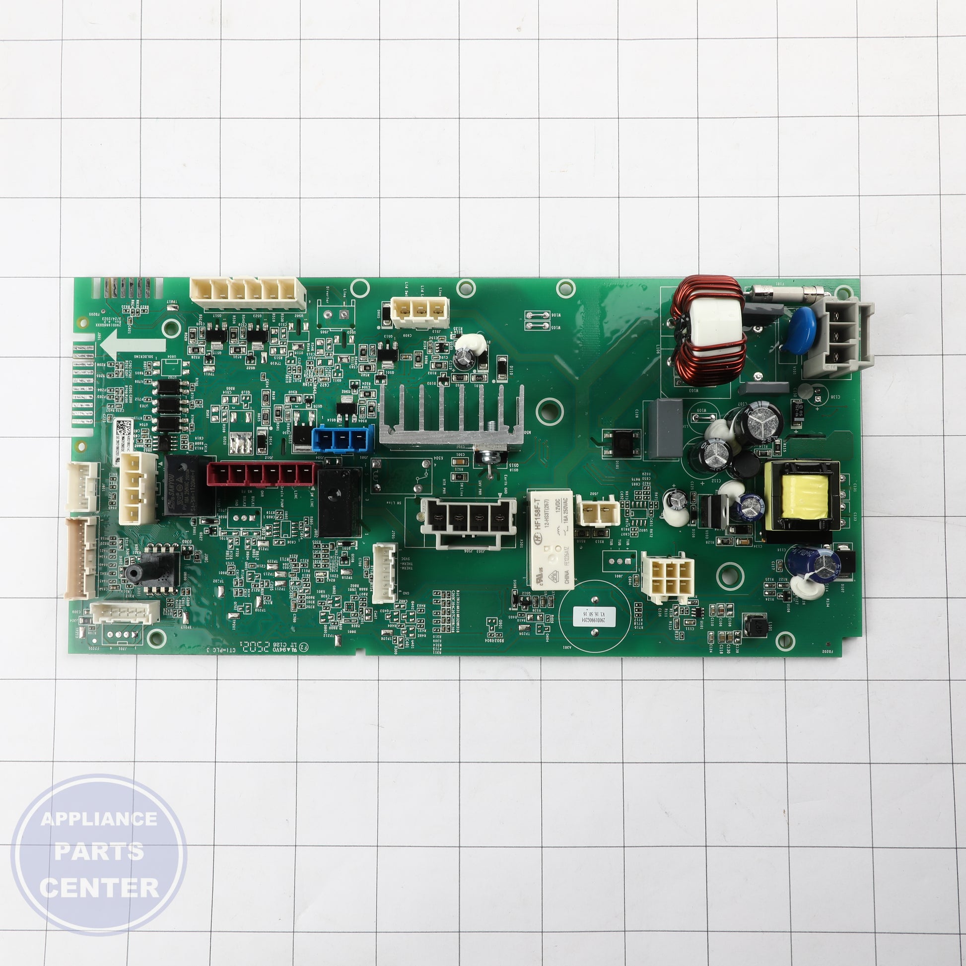GEH MAIN CONTROL BOARD FL WASHER LE W/INSTRUCTIONS WH22X38697 - Installation in GEH models showing key mounting points