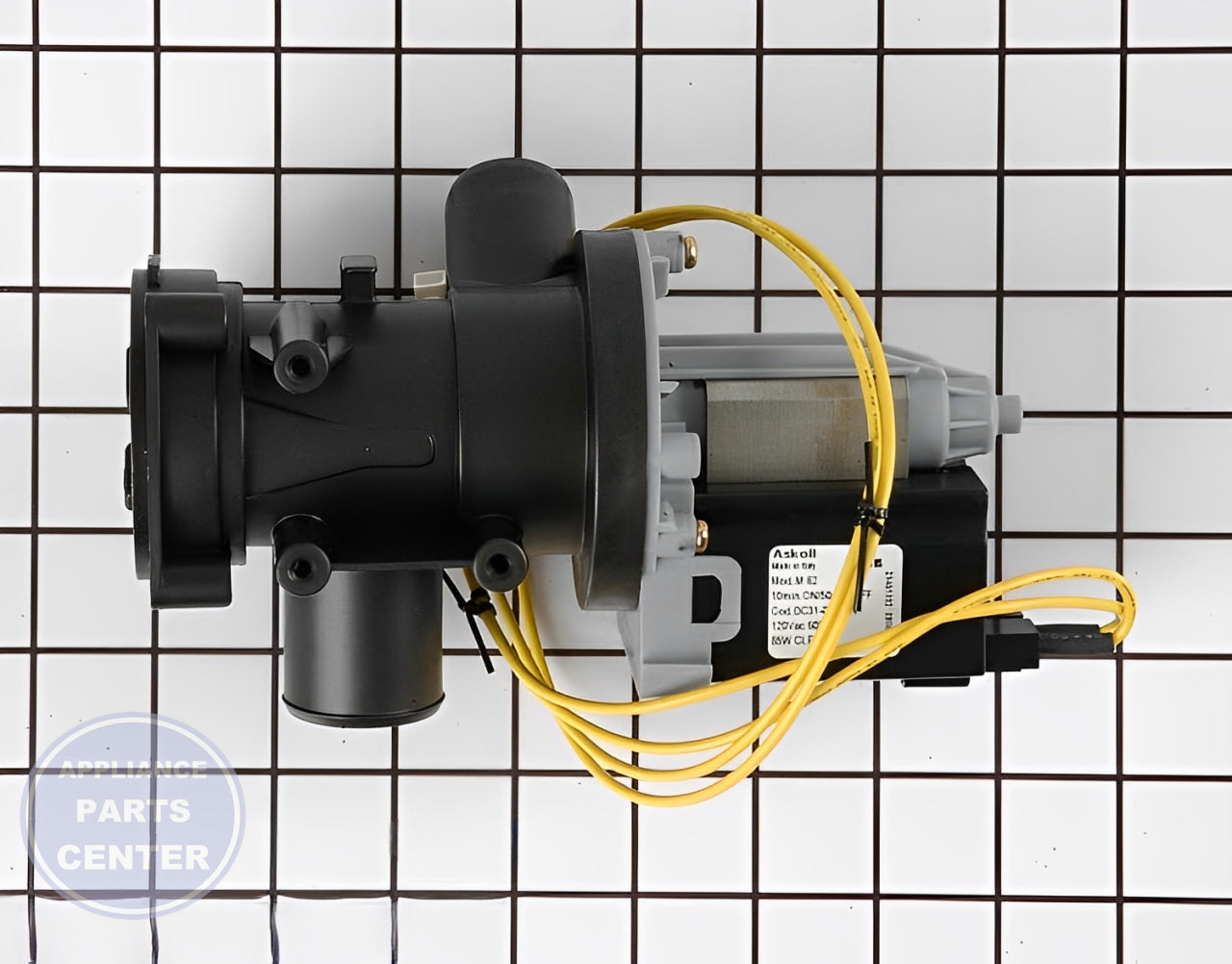 GE Drain Pump WH23X10011 - Main view showing efficient water drainage for GE XL152