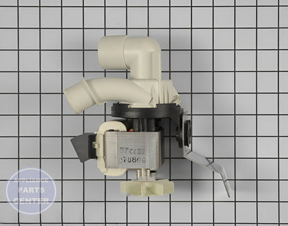 GE Drain Pump WH23X10015 - Main view showing efficient drainage for GE models
